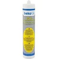 Beko Montagekleber 260100300, für außen, 310ml, Baukleber, extra stark, beige