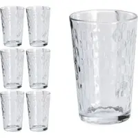 Gräwe Trinkgläser 875.TG200 Wassergläser, 200ml, 6 Stück