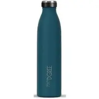 720°DGREE 720DGREE Thermosflasche milkyBottle, Edelstahl, Isolierflasche, Smaragd Green / türkis, 0,75 l