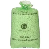 BB-Verpackungen Verpackungschips BIG, 300 Liter, Schaumstoffflocken aus Maisstärke, weiß