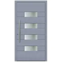 KNOCK Aluminium-Haustür »Marte«, grau