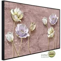 Papermoon Infrarotheizung »EcoHeat - Muster mit Blumen«, Matt-Effekt - bunt