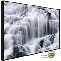 Papermoon Infrarotheizung »EcoHeat - Bond Falls schwarz + weiss«, Matt-Effekt - bunt