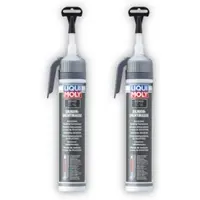 Liqui moly 2x Silikondichtmasse 6185 Silikon-Dichtmasse Dichtmittel schwarz 200ml