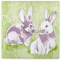 Mank Airlaid Serviette Lilly & Lenni, 40 x 40 cm, 50 Stück - - Osterserviette Ostern