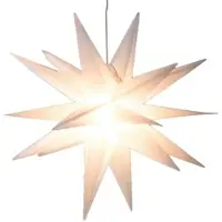 I-Glow 3D-LED-Leuchtstern XXL - Weiß