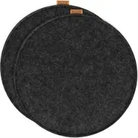 Miqio 2 er Set Sitzkissen 2 Sitzauflage mit Antirutschnoppen Ø 35 cm