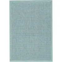 Carpetsale24 In & Outdoor Teppich Terrasse Balkon Küchenteppich Wetterfest Sisal Optik Flachgewebe Einfarbig mit Struktur, Grösse: 140x200 cm