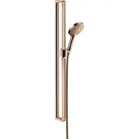 Hansgrohe AXOR Citterio E Brauseset mit Raindance Select S 120 3-jet Handbrause, 36735300, Farbe: Polished Red Gold