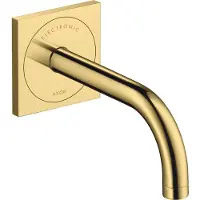 Hansgrohe Elektronischer Waschtischmischer Axor Uno UP, Ausladung 165mm, polished gold optic