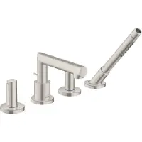 Axor 45444800 4-Loch Wannenarmatur Uno F-Set