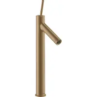 Hansgrohe Waschtisch-Einhebelmischer 250 Axor Starck A 112mm, m Pin-Griff, unver Abl., b bron