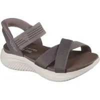 SKECHERS für Damen. 119975 Sandalias Slip-ins Ultra Flex 3.0 Never Better taupe (39), 3 bis 5 cm, Keine, Lässig