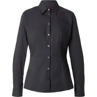 HUGO Slim-Fit Bluse aus bügelleichtem Baumwoll-Mix mit Twill-Struktur Grösse 32