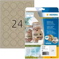 Herma Graspapier Etiketten A4