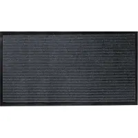 Mojawo Schmutzfangmatte Fussmatte Schmutzmatte Türmatte Matte 80x180cm grau