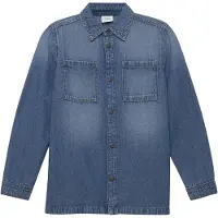 s.Oliver Shirts Blue Denim Größe: 146/152 | Hemden Outlet | Unisex | Blau