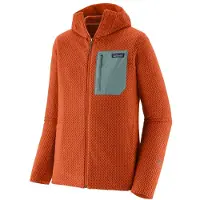 Patagonia Sweatjacke R1 Air Full-Zip Hoody Herren Coal Orange-XXL