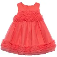 Abel & Lula Elegantes Kleid 5014 Orange Regular Fit