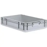 Proregal Eurobox Nextgen Economy Griffe Geschlossen HxBxT 12 x 40 x 60 cm 23 Liter Eurobehälter Transportbox Transportbehälter Stapelbehälter
