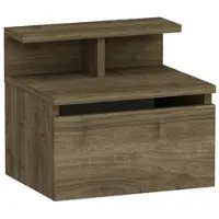 Livetastic Nachttisch Hades ca. 39,8x35x31,6cm Walnussfarben
