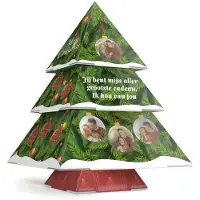 Yoursurprise Personalisierter Weihnachtsbaum aus Papier Basteln