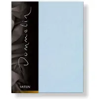 Dommelin Spannbettlaken Hellblau (Satin 300TC)-200 x 220 cm