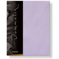 Dommelin Spannbettlaken Lila (Satin 300TC)-90 x 220 cm