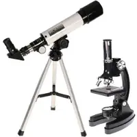 Byomic Beginners Microskopset & Teleskop im Koffer