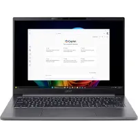Acer TravelMate X4 (Steel Gray, 14" WUXGA, Intel Core Ultra 5 228V, 32 GB RAM, 1 TB SSD) mit Windows 11 Pro