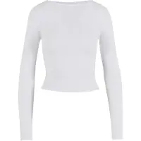Urban Classics Longsleeve "Ladies Ruffled Super Slim Longsleeve 2-Pack" 1 Stk.