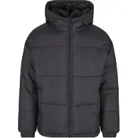 Urban Classics Winterjacke Herren Basic Puffer Jacket With Hood schwarz M
