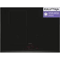 Siemens iQ500 ED751HSC1E, Schwarz, Integriert, 70 cm, Zonen-Induktionskochfeld, Glaskeramik, 4 Zone(n)