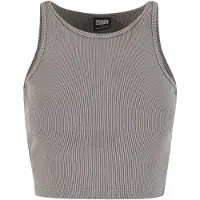 Urban Classics T-Shirt "Ladies Washed Rib Jersey Cropped Top" 1 Stk.