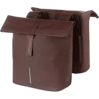 Basil Doppelpacktasche City roasted brown, 12x29x30 cm, 28-32ltr