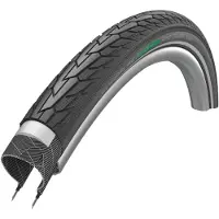 Schwalbe Road Cruiser Plus Drahtreifen 28x2.15" PunctureGuard E-25 Green Compound Reflex schwarz 55-622 | 28x2.15" 2024 Pannensichere Fahrradreifen