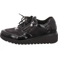Waldlaufer Komfort Schnürschuhe H-Florenz Damen 31313536323436 Schwarz 37 1/2 EU