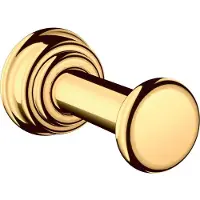 Hansgrohe AXOR Montreux Einzelhaken, 42137990, Farbe: Polished Gold Optic