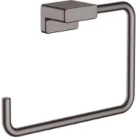 Hansgrohe HG Handtuchring AddStoris brushed black