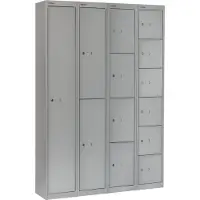 Bisley Garderobenschrank Office - Farbe: Oxfordblau