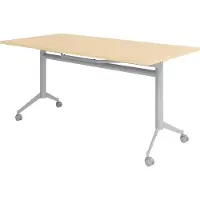 Bümö Klapptisch fahrbar KF - Nachbildung Ahorn