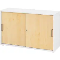 Bümö Schiebetürenschrank office - 2 Ordnerhöhen