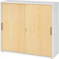 Bümö Schiebetürenschrank office - 3 Ordnerhöhen