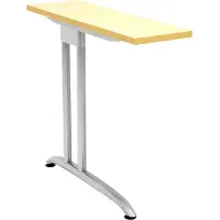 Bümö Schreibtisch Serie-B - Nachbildung: Nussbaum, Größe: 200 x 100 cm