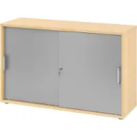 Bümö Schiebetürenschrank office - 2 Ordnerhöhen