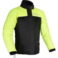 Oxford Rainseal 2022 Regenjacke, schwarz/neon, 6XL