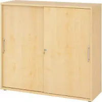 Bümö Schiebetürenschrank office - 3 Ordnerhöhen