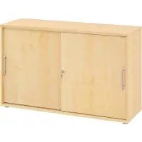 Bümö Schiebetürenschrank office - 2 Ordnerhöhen