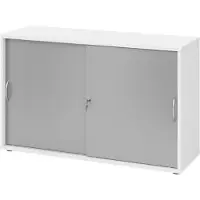 Bümö Schiebetürenschrank office - 2 Ordnerhöhen