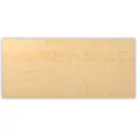 Bümö DIY Schreibtischplatte - Nachbildung Ahorn, Größe: 180 x 80 cm
